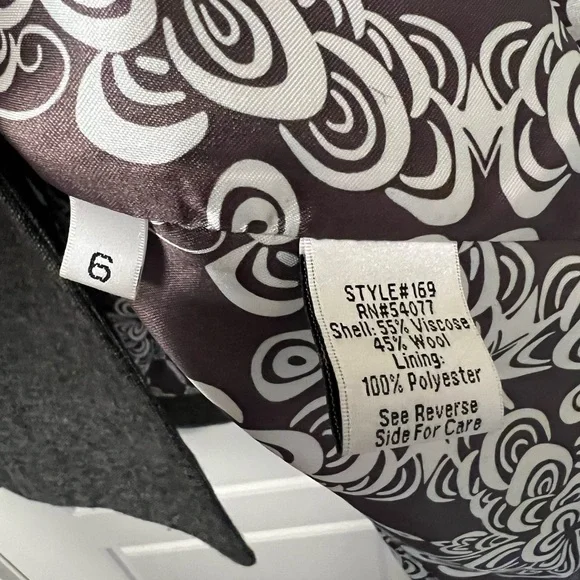 CABi Brown/Gray Tweed Women's Coat & Matching Skirt Set - Picture 5 of 9